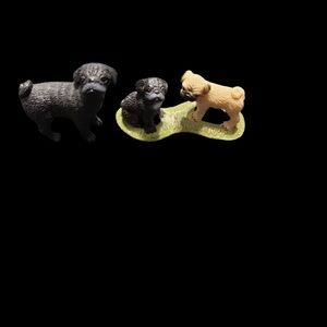 Charming Dog Toy Set - Black and Tan
